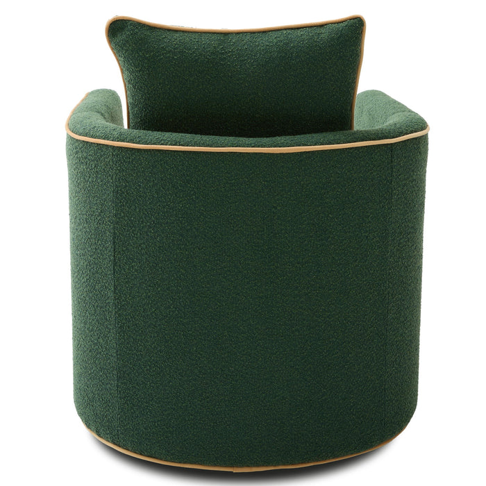 Swivel Accent Chair, Rotating Base, For Living Room