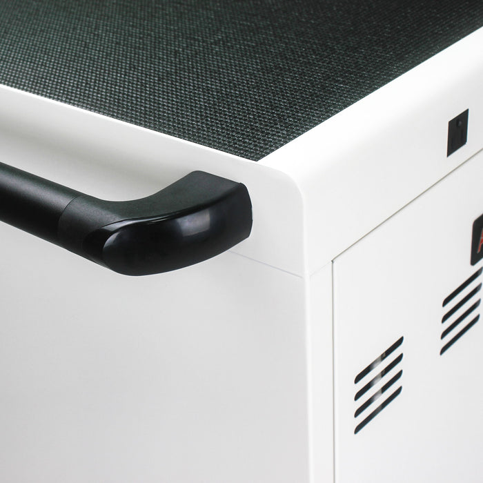 Mobile Charging Cart For Tablets Laptops 35, Device Capacity Matt Metal