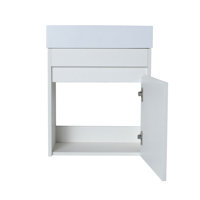 Sink Floating Bathroom Vanity With Soft Close Cabinet Door