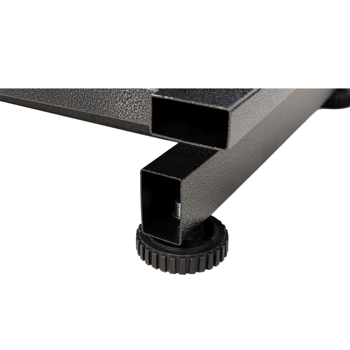 Digital Weight Computing Floor Platform Scale With Price Calculator - Black