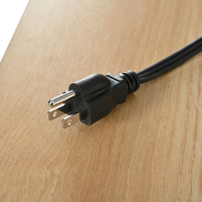 Pet Friendly Furniture Style Cat Litter Box House With Sisal Scratching Door And Charging Socket - Beige / White