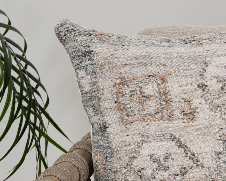 Performance - 22" x 22" Lukens Pillow - Gray Multi