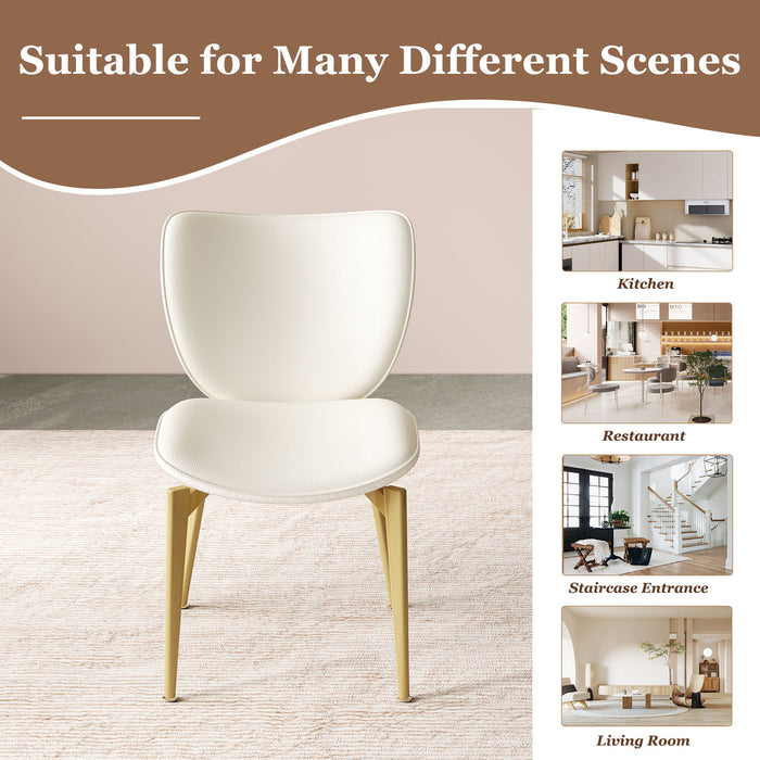 Dining Chairs (Set of 2) - Beige