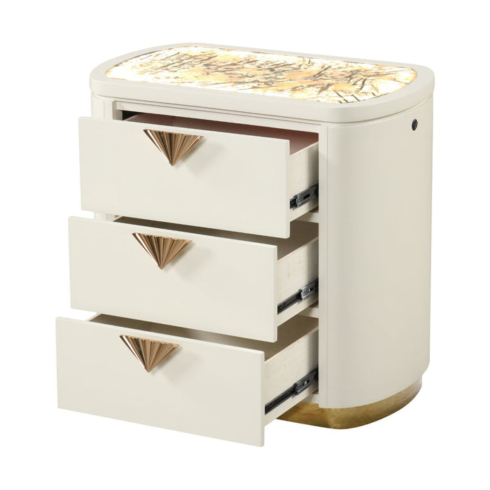 La Pierre - Nightstand - Beige
