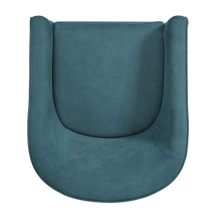 Power Lift Recliner Barrel Shape Reclining Chair With Footrest And Side Pocket