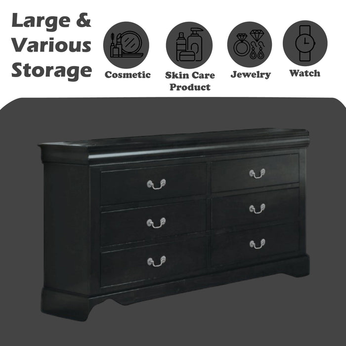 Louis Philippe III - Dresser, Durable Construction