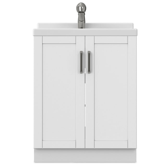 Kyle - Laundry Cabinet & Faucet And Stainless Steel Sink