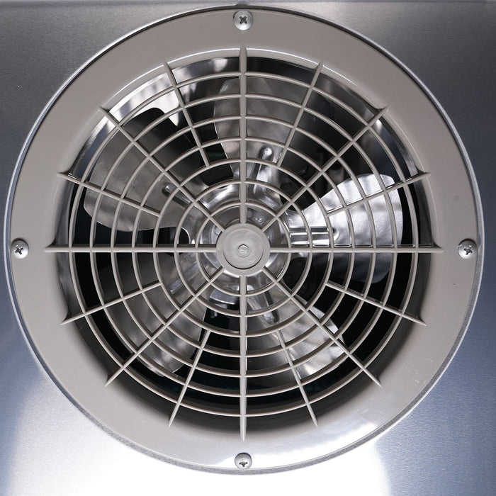 54" Commercial Freezer 49 Cu.Ft With 2 Solid Door Reach-In Freezers Stainless Steel Etl Approved Upright Freeze Storage - Silver