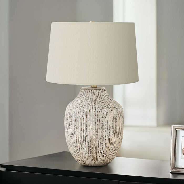 Lighting, Table Lamp, Ceramic, Transitional - Cream