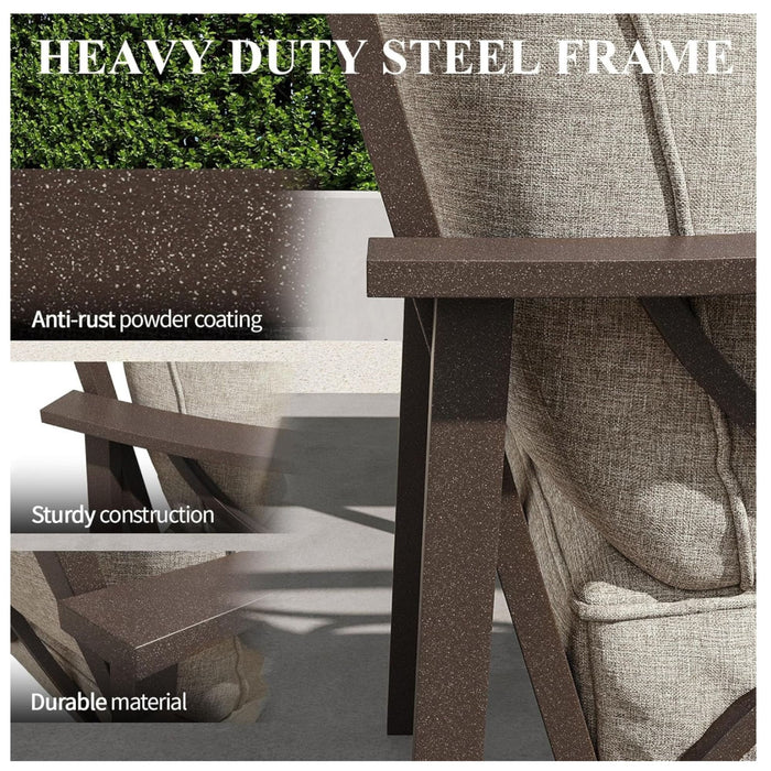Patio Furniture Set & Coffee Table For Backyard