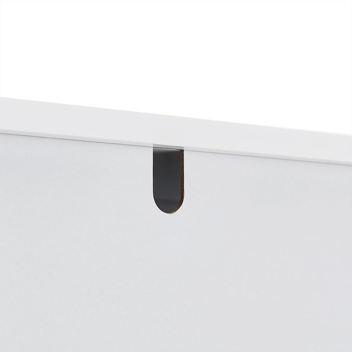 Tall Storage Cabinet With 2 Drawers For Bathroom