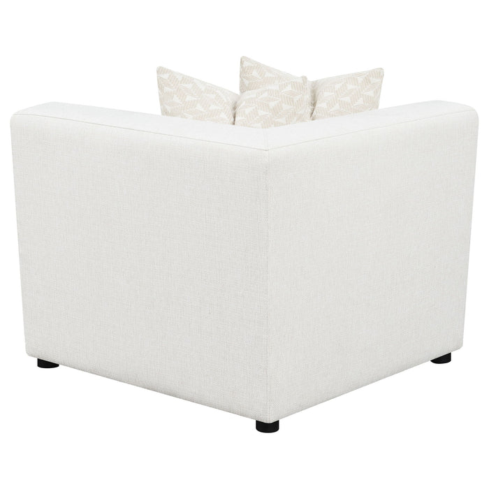 Marlowe - 7 Piece Tight Seat Modular Sectional - Ivory White