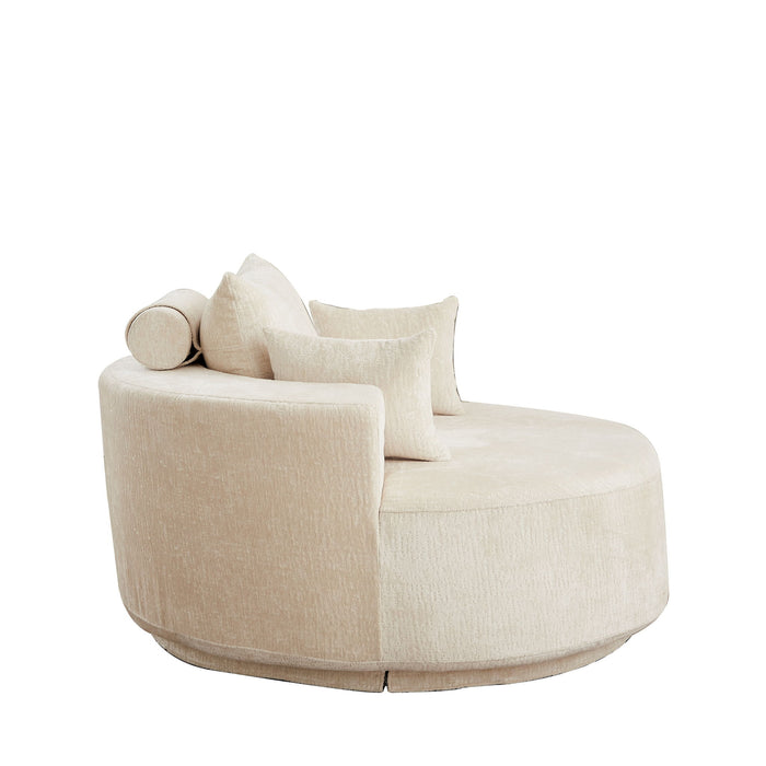 Single 360 Degree Swivel Chair For Living Room