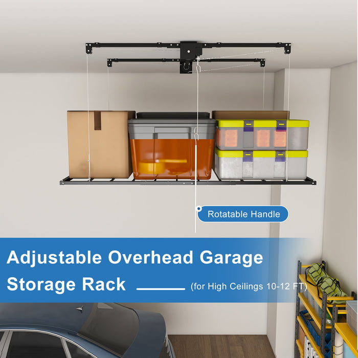 Overhead Garage Storage Rack For Ceilings