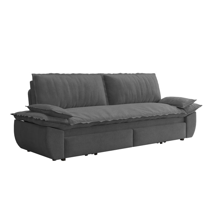 Queen Pull Out Bed, 3 In 1 Convertible Sleeper Sofa