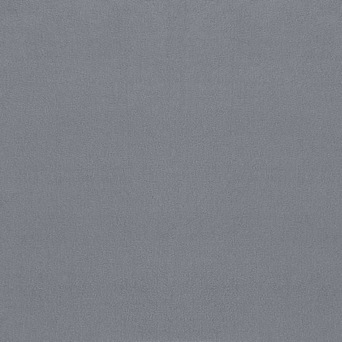 Round Upholstered Ottoman Pouf With Velvety Soft Upholstery