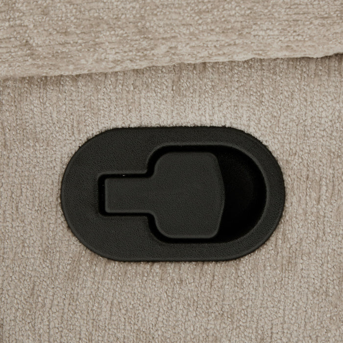 Manual Recliner Massage Chair With Swivel Rocker, 8 Massage Modes, Side Storage Pocket