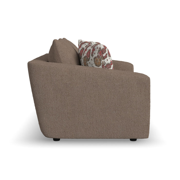 Chevy - Fabric Loveseat - Brown