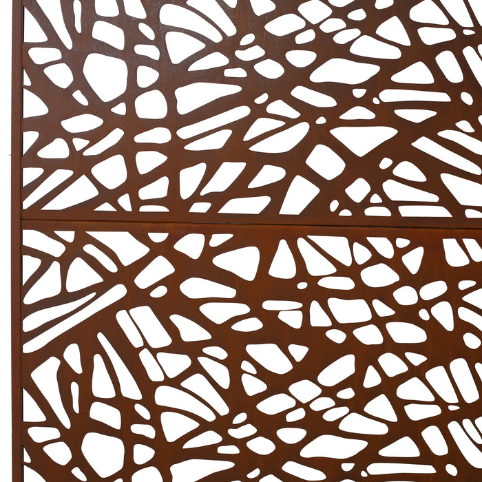 Outdoor & Indoor Freestanding Decorative Privacy Screen