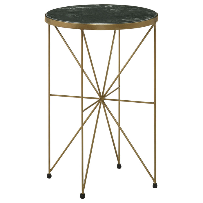 Sidney - Round Side Table - Green
