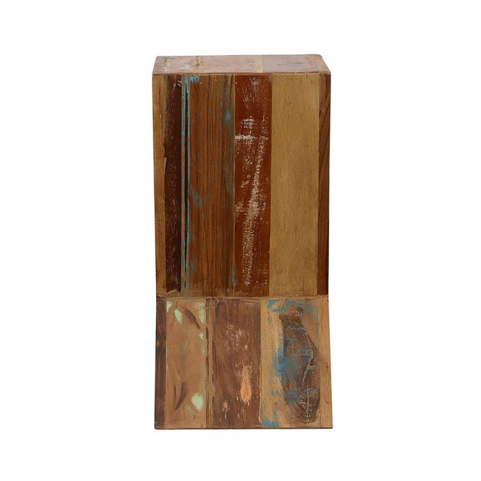 Accent Table Geometric Design - Natural