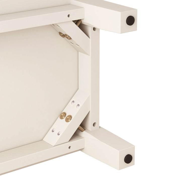 Media Console With 4 Drawers And Cable Management