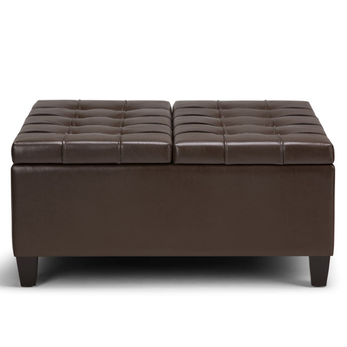 Harrison - Upholstered Coffee Table Storage Ottoman