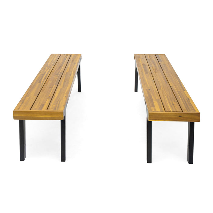 Dining Bench (Set of 2) - Teak