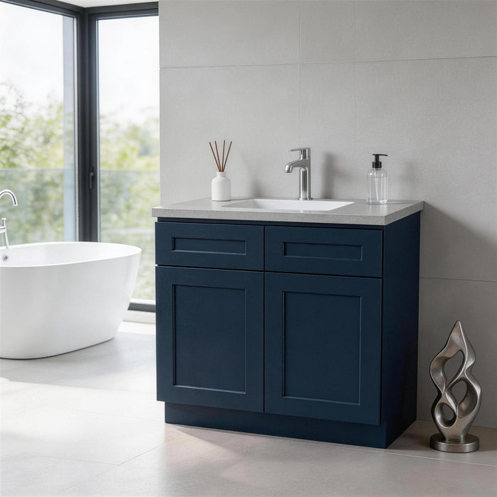 Shaker Base Cabinet With Soft-Close Hinges, Adjustable Shelf