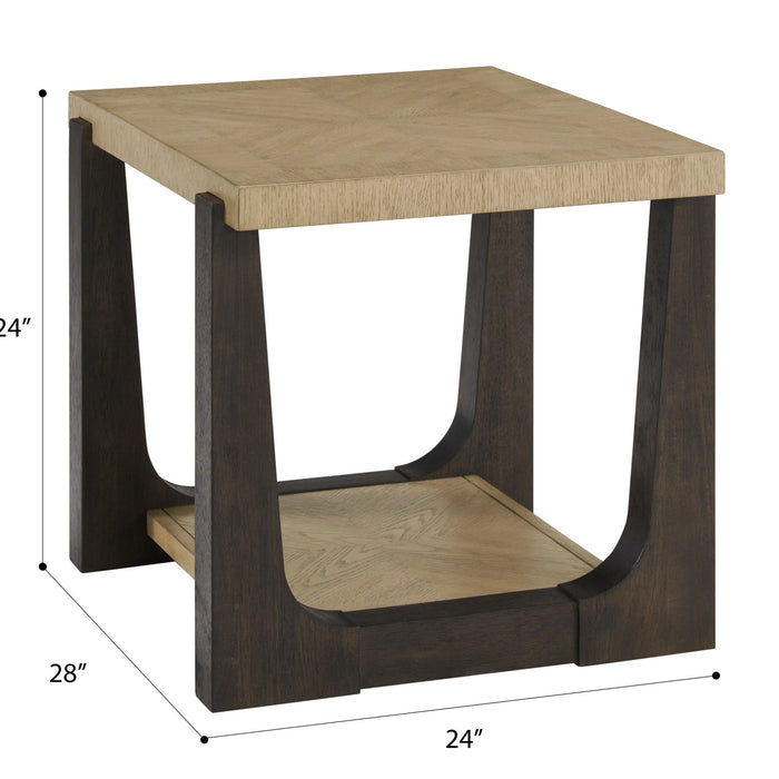 Sutton Place - End Table - Caramel / Cocoa