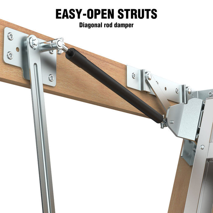 Household Aluminum Attic Ladder