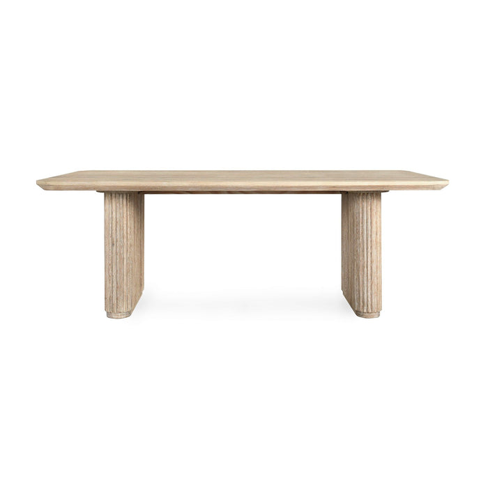 Vander - Oak Wood 84" Dining Table