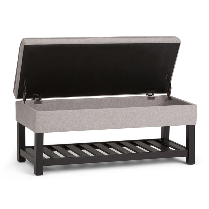 Cosmopolitan - Storage Ottoman Bench With Open Bottom