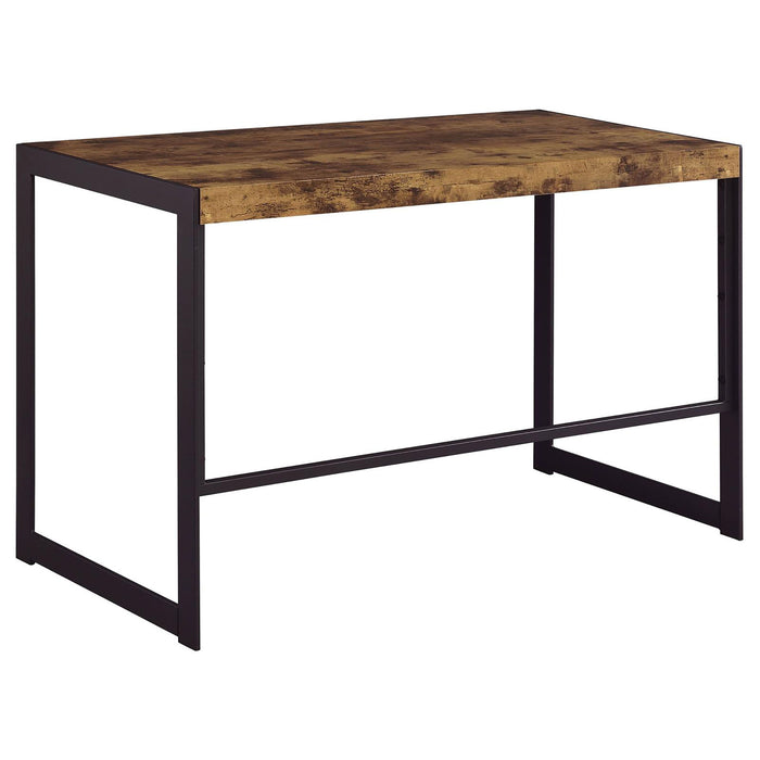 Writing Desk Design, Compact Size For Small Spaces - Brown
