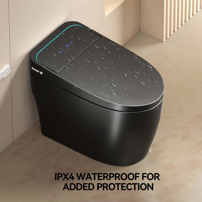 Smart Bidet Toilet With Auto Open / Close Seat