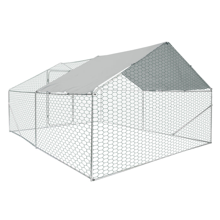 Outdoor Chicken Coop Metal Big Space