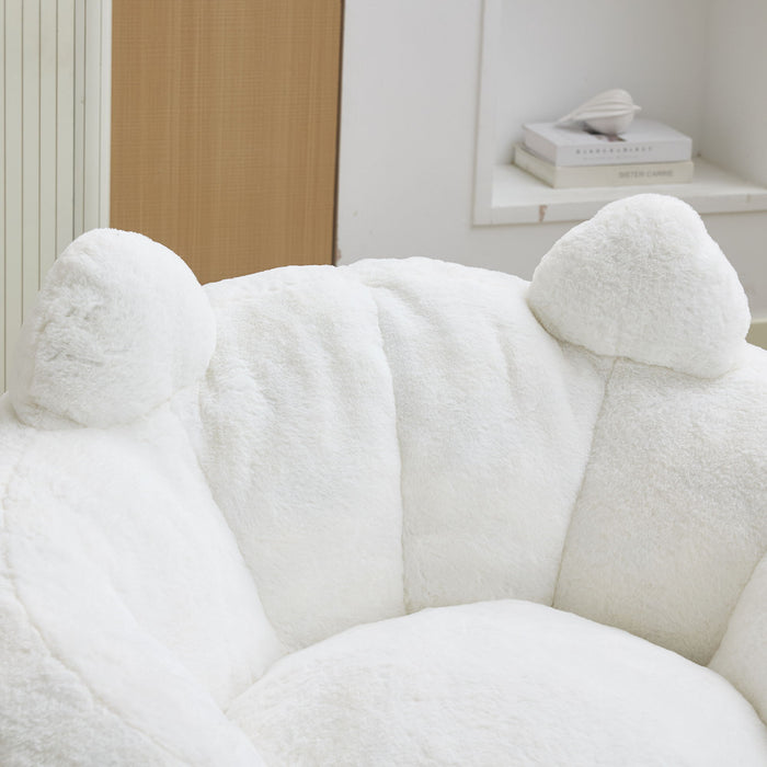 Cat Shaped Bean Bag Sofa With Long Tail