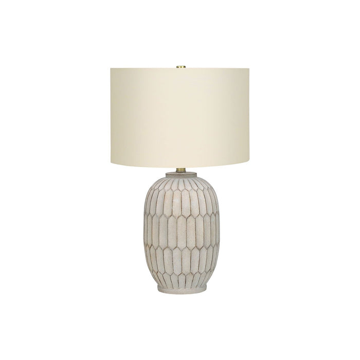 Table Lamp, Lighting, Transitional - Cream