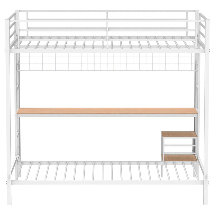 Barham - Workstation Bunk Bed With Integrated Desk