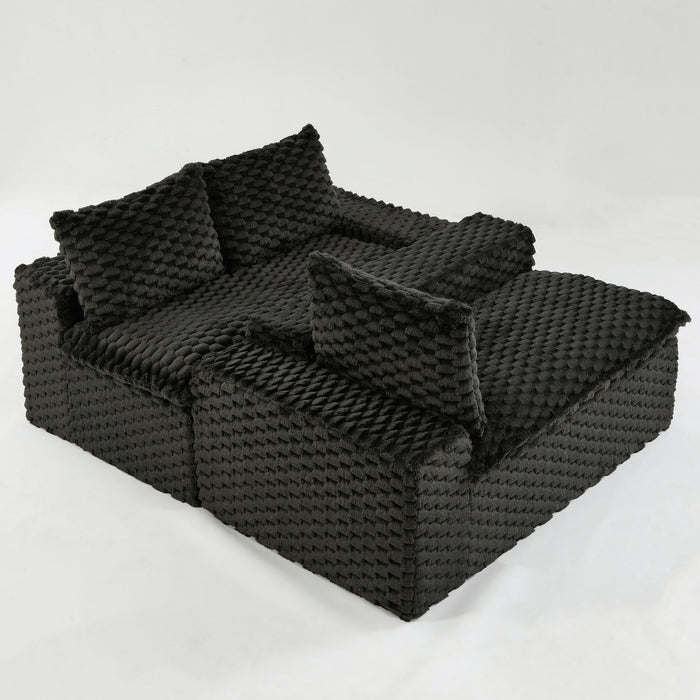 Multifunctional Sofa, Side-By-Side Or Facing Each Other