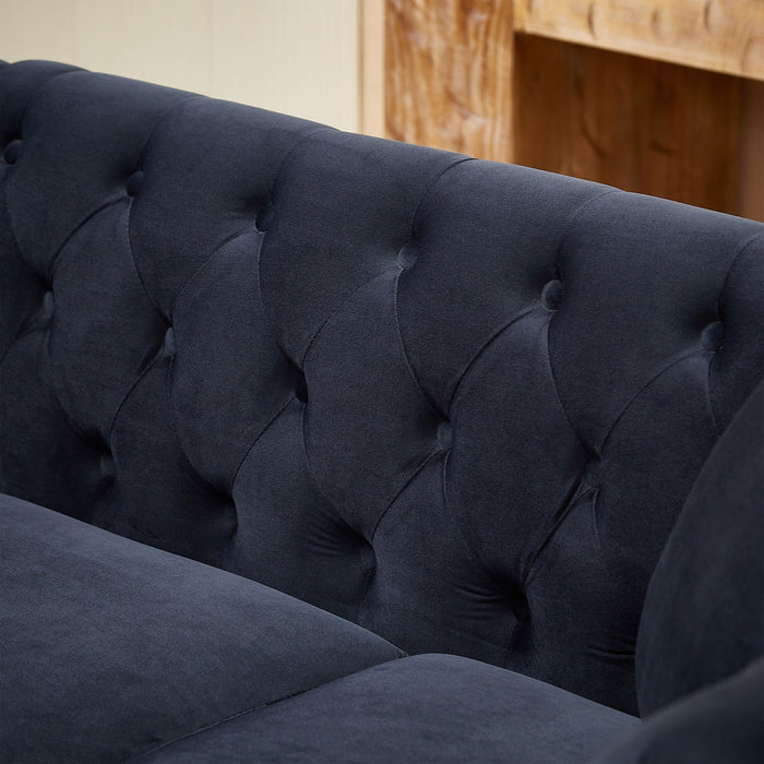 Streamline Modern L-Shaped Corner Sofa