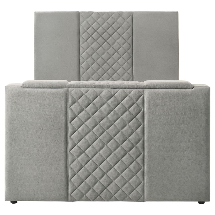 Yates - Panel TV Bed With Motorized Lift