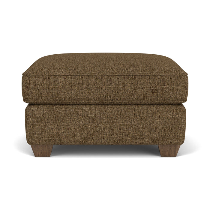 Carson - Ottoman, Heavy Thread Stitching