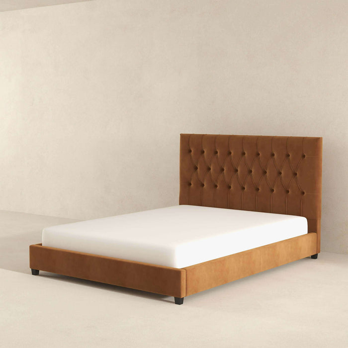Donald - Mid-Century Modern Platform Bed