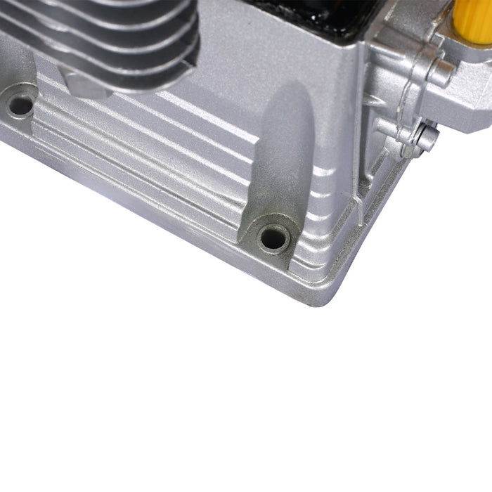 Piston 3Hp Air Compressor Head Pump 2.2Kw 115Psi - Silver