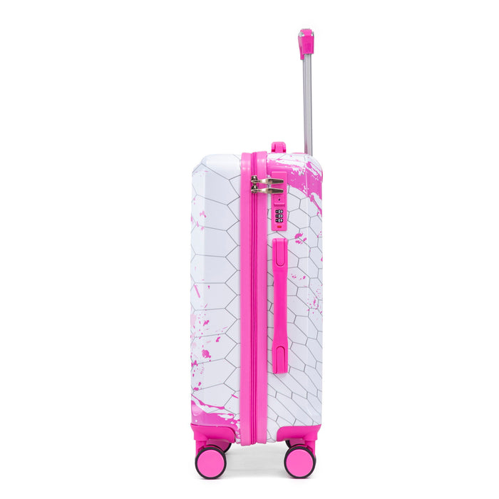 3 Piece With Combination Lock And Silent Wheels