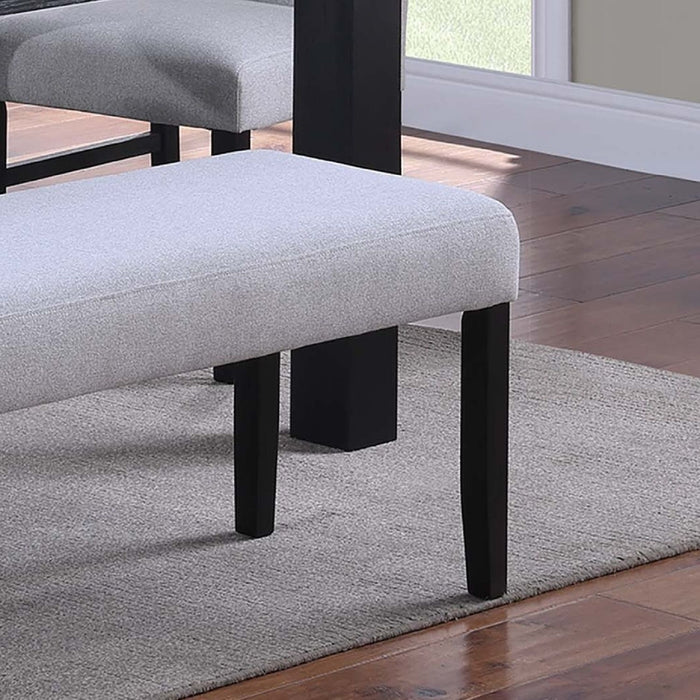 Contemporary Dining Bench Soft Upholstered