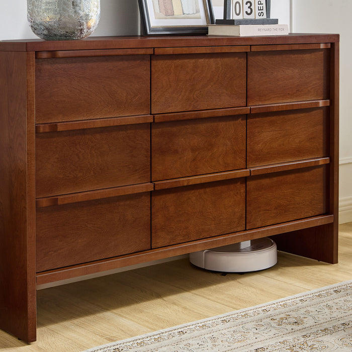Sideboard Buffet Cabinet With Storage, 2 Doors 3 Drawers