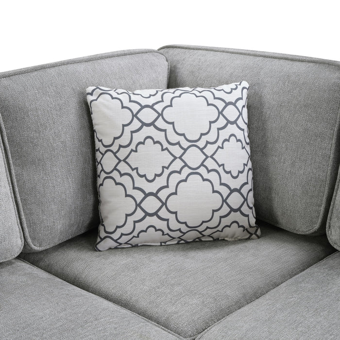 Convertible Sectional L-Shaped Sofa With Dual Pull-Out Sleepers, Flip-Top Table, USB Ports, Cup Holder & Storage