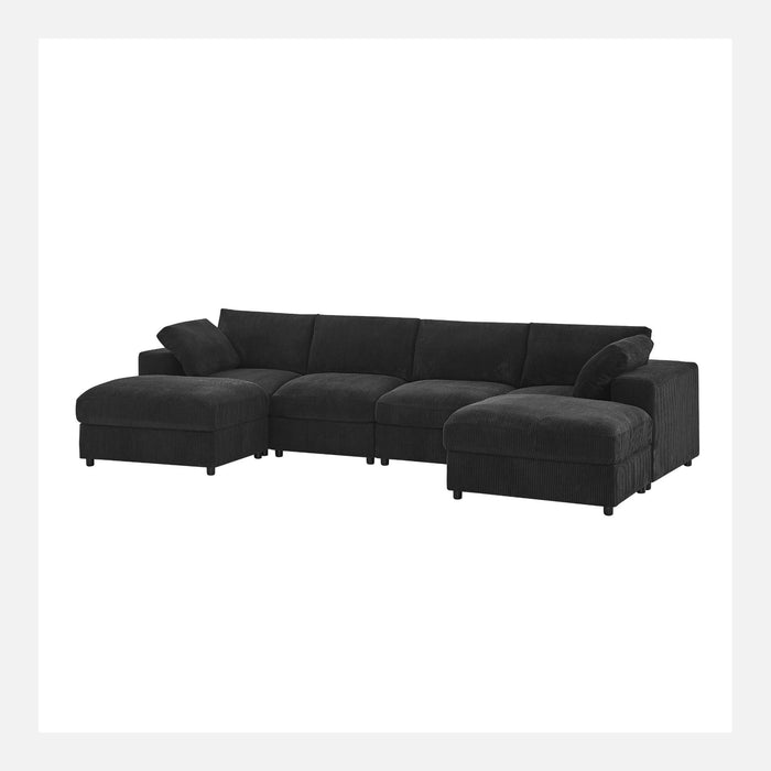 Modern Reversible Modular Sectional